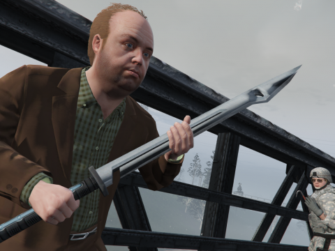 Saints Row the third: Nocturne sword