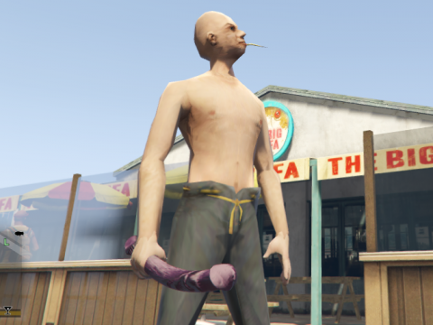 The Purple Dildo GTA SA Original GTA SA