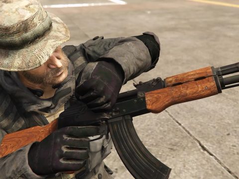 Modern Warfare Remastered AK-47 [2K I HP I Full Animated]