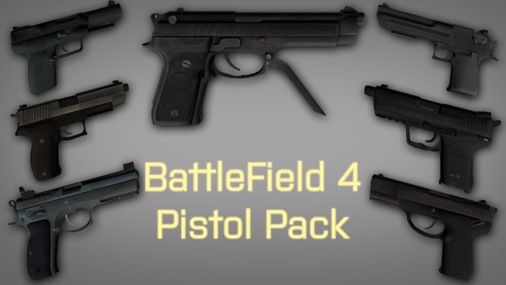 Battlefield 4 Pistol Pack 2.0