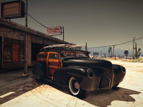 1948 Chevrolet Fleetmaster Woody Kustom [Add-On | Extras | LODs] 1.0