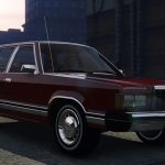 1981 Ford Granada 4dr [Add-On | LODs] 1.0