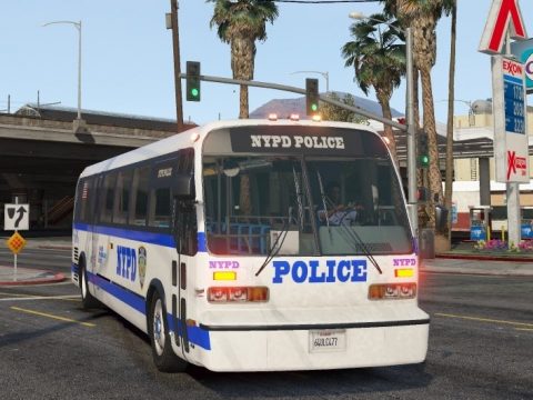 1996 TMC-RTS NYPD Highway Patrol Bus (ELS) 1.00.b