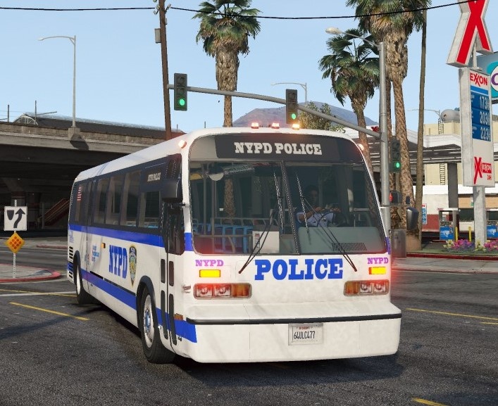 1996 TMC-RTS NYPD Highway Patrol Bus (ELS) 1.00.b