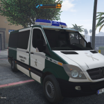 2006 Mercedes Sprinter 211 CDI Guardia Civil Trafico Spanish Traffic Police [ELS-Replace] 1.0