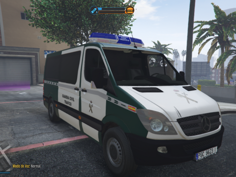 2006 Mercedes Sprinter 211 CDI Guardia Civil Trafico Spanish Traffic Police [ELS-Replace] 1.0