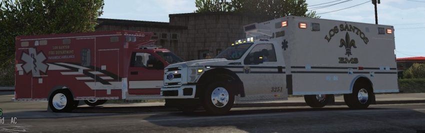 2015-2016 Ford F450 SuperDuty Single Cab Ambulance ALS-11 1.6 FiveEMS ...