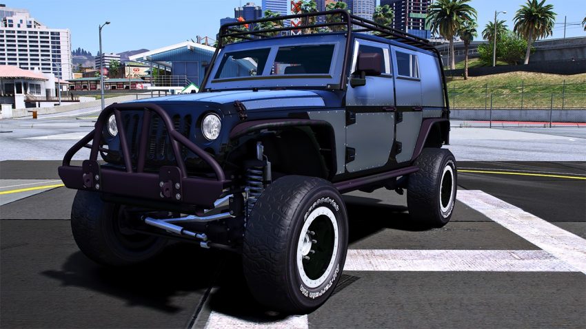 2013 Jeep Wrangler Handling – GTA 5 mod