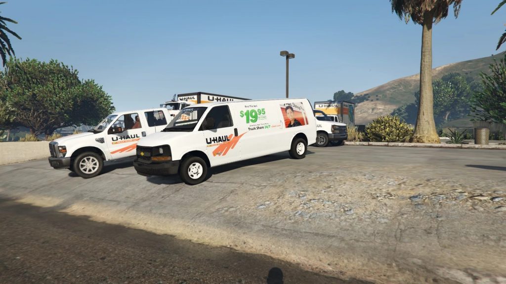 2016 Chevy Express UHaul Van 0.1 – GTA 5 mod