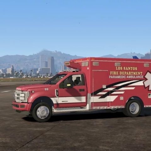 2017 Ford F450 SuperDuty Single Cab Ambulance [FiveM] [NonELS] 1.00.a ...