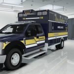 2018 Ford XLT F350 SuperDuty Extended Cab Ambulance (ELS) [Replace/FiveM] 1.0.01b