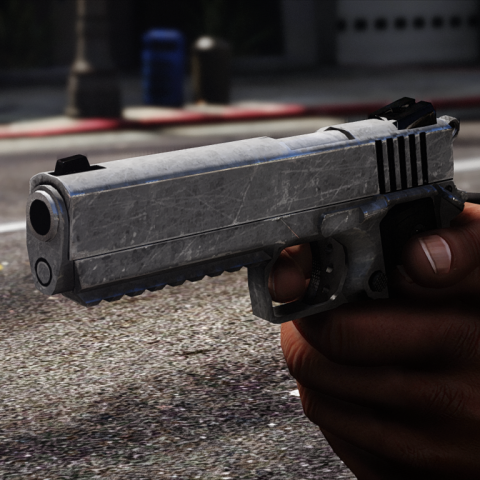 Heavy Pistol Iron Sights (enterprise Widebody 1911) 2.0 – Gta 5 Mod