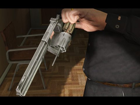 .44 Cal Manurhin 96 Revolver v1.0