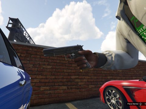 Colt M1911 [Chrome Variant] 1.1