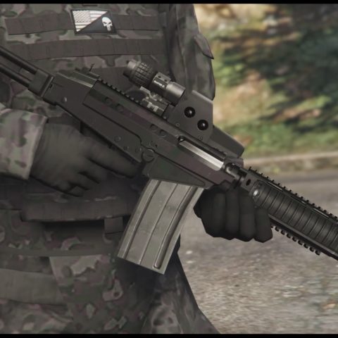 FN FAL DSA – GTA 5 mod