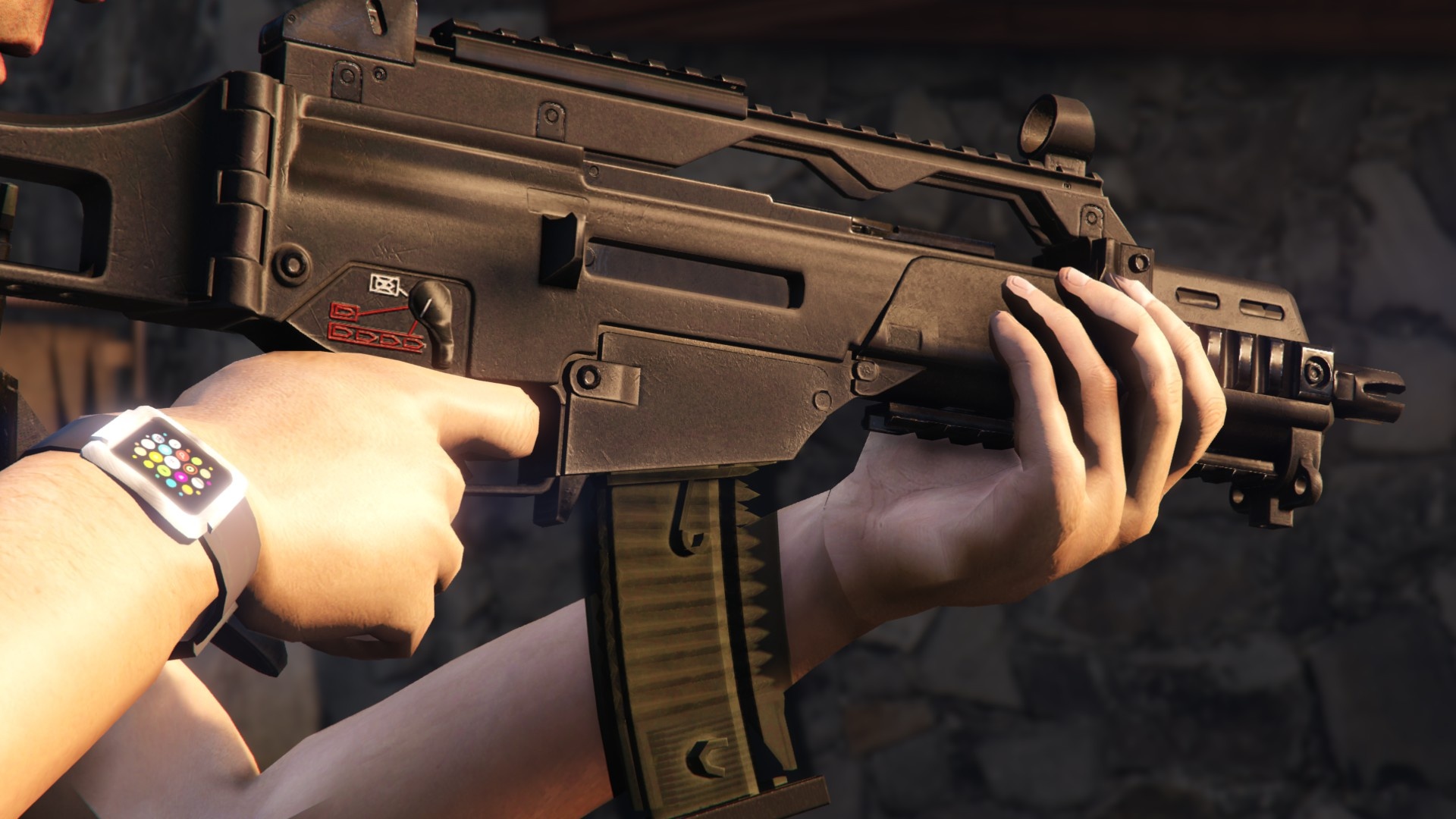 Real Weapons V [Animated]  – GTA 5 mod