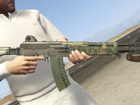 RE6 "Assault Rifle RN" With Bayonet [Animated]