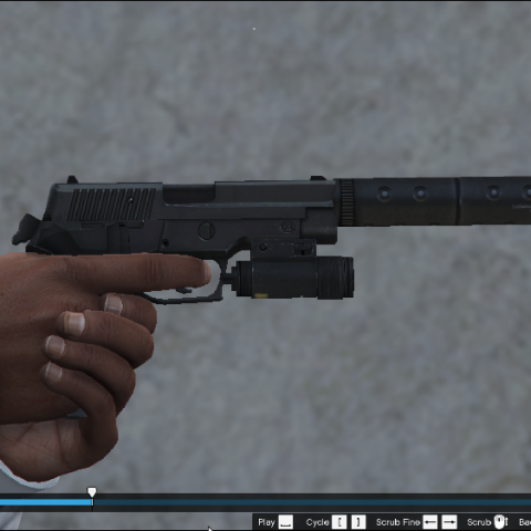 P226 Sig Sauer 2.0 – GTA 5 mod