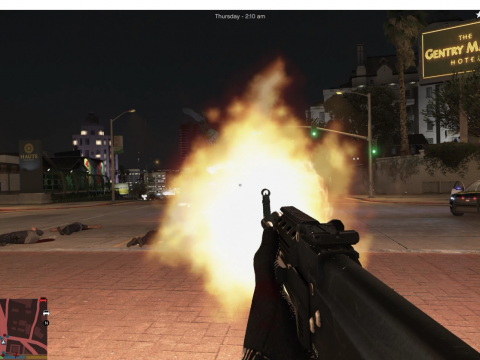 Extreme Muzzle Flash for Assault Rifle