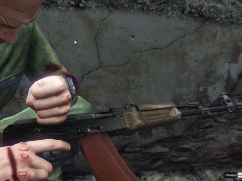 Escape from Tarkov AK-74 [Full Animated]