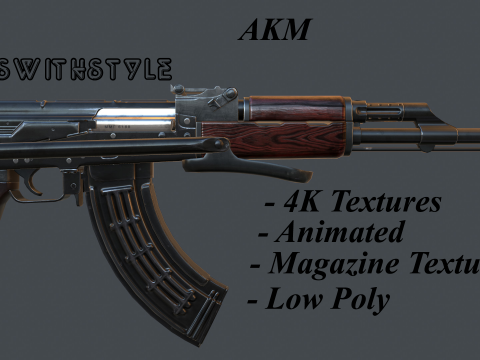 AKM [4K | Animated]