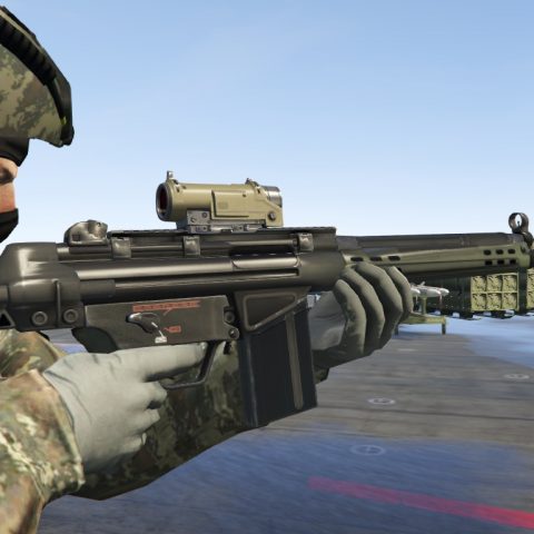 HkG3 Rifle Full Animated – GTA 5 mod