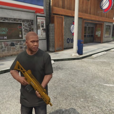 Drum mags from Finance and Felony DLC 1.4 – GTA 5 mod