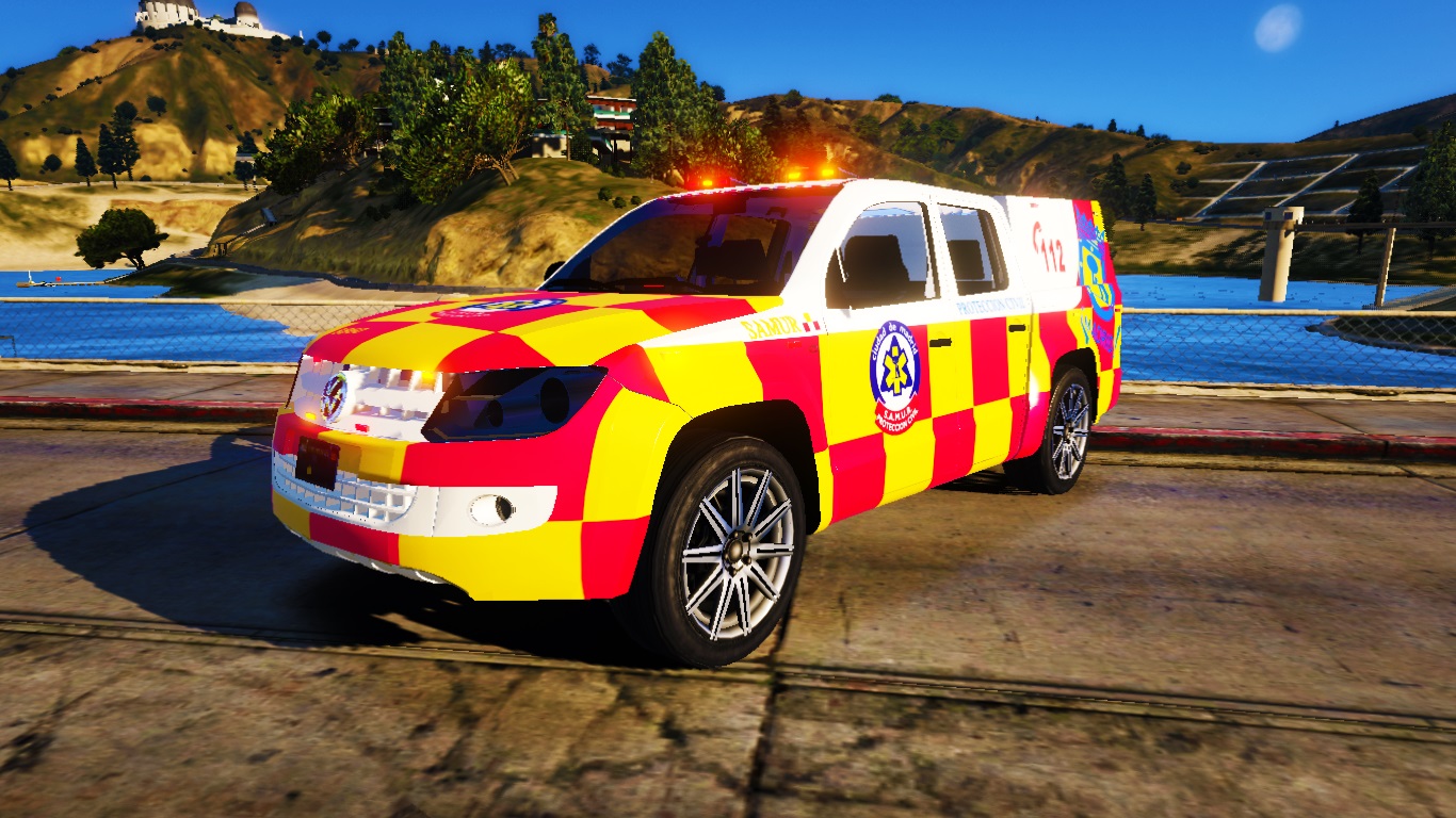 Ambulancia VIR samur madrid 1.0 – GTA 5 mod