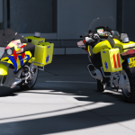 BMW 1200RT AMBULANCE [REFLECTIVE] [ELS] V1