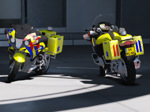 BMW 1200RT AMBULANCE [REFLECTIVE] [ELS] V1