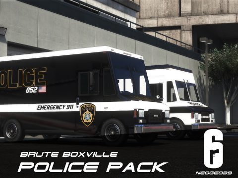 Brute Boxville Police Pack (Rainbow Six Siege) [ADDON]