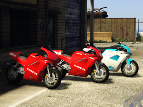 Cagiva Mito 7 Speed 125cc | Add-on | Tunable | Sound 2.0