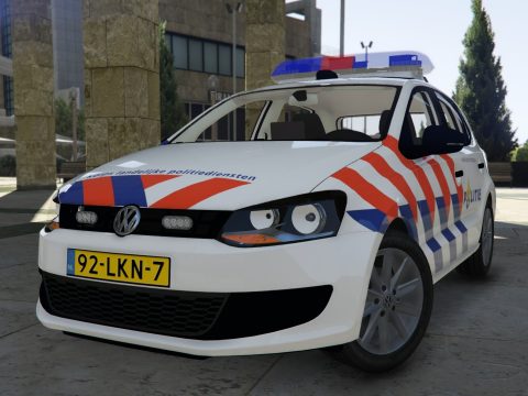 Dutch police Volkswagen Polo (KLPD) ELS v1.0