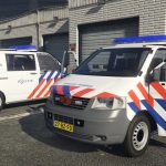 Dutch police Volkswagen Transporter t5 dog section [ELS][Extra's]