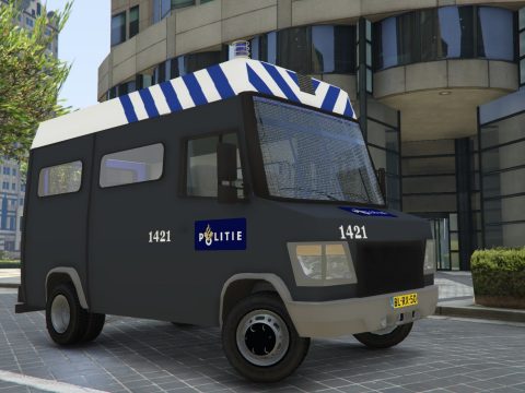 Dutch riot police Mercedes-Benz Vario (BETA, ELS) 0.9