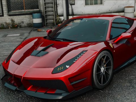 Ferrari 488 GTB MishaDesign [Add-On | Template] 1.0