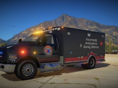 [Non-ELS] Ford F750 Ambulance + Liveries [Replace | Addon | FiveM] v.1.0