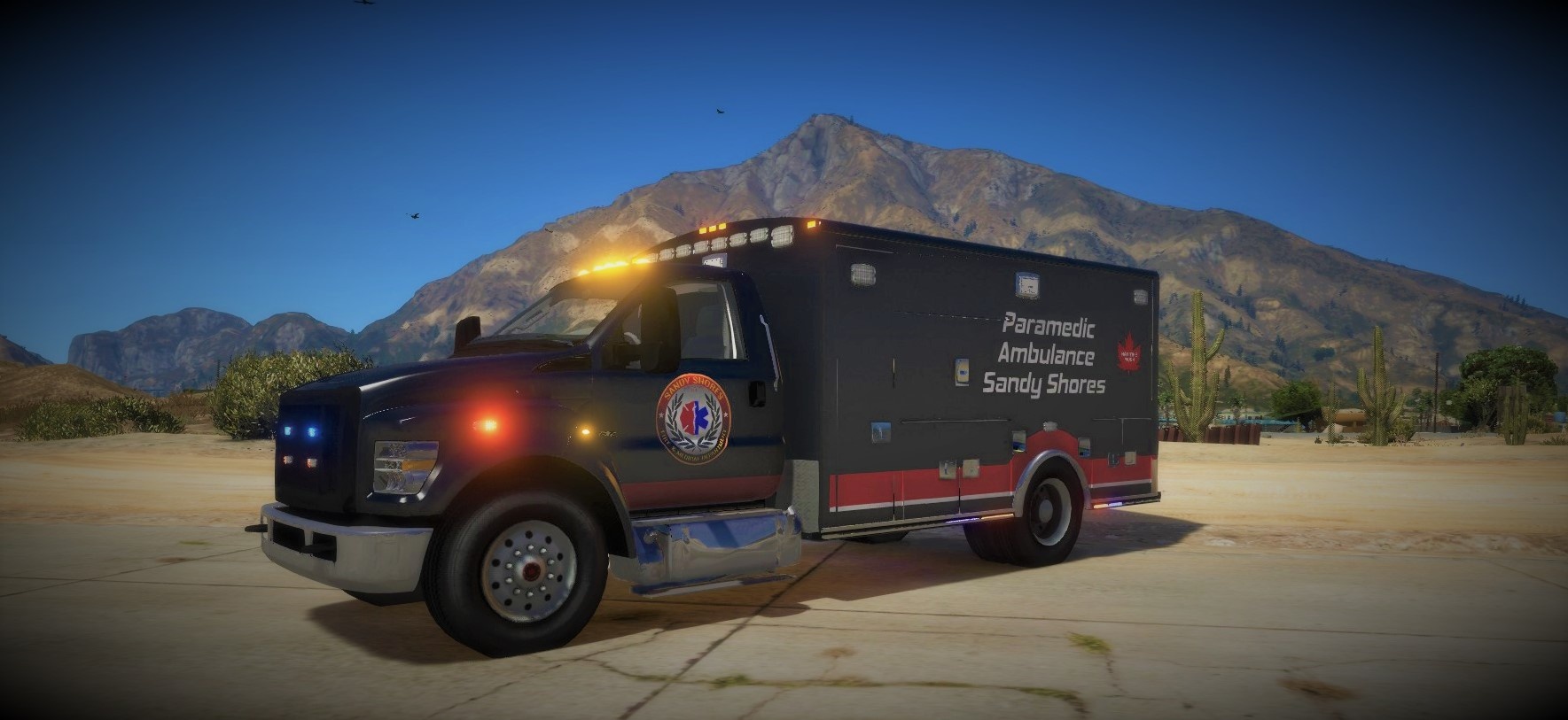 [Non-ELS] Ford F750 Ambulance + Liveries [Replace | Addon | FiveM] v.1.0