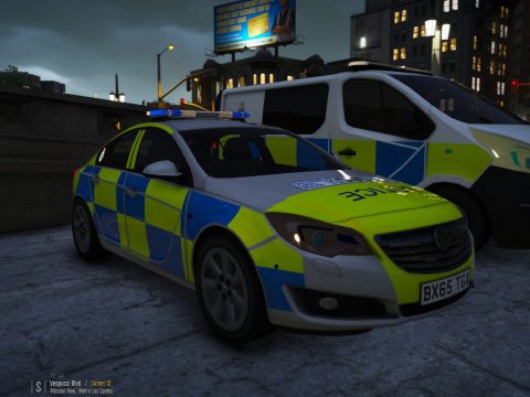 Generic Police Vauxhall Insignia [ELS | Addon/Replace] 1.0