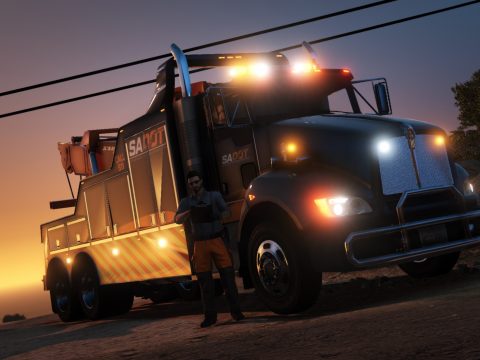Kenworth T440 Heavy Wrecker [Add-On | FiveM | Non-ELS] 1.0.3