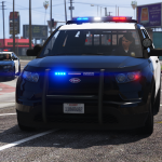 LSPD Vapid Police Cruiser Utility (Scout) [Add-on] [Custom Soundbank] 1.0