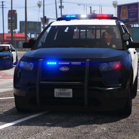 LSPD Vapid Police Cruiser Utility (Scout) [Add-on] [Custom Soundbank] 1 ...