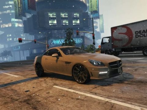 Mercedes-Benz SLK55 (R172) [Add-On | Tuning | Template] 1.0