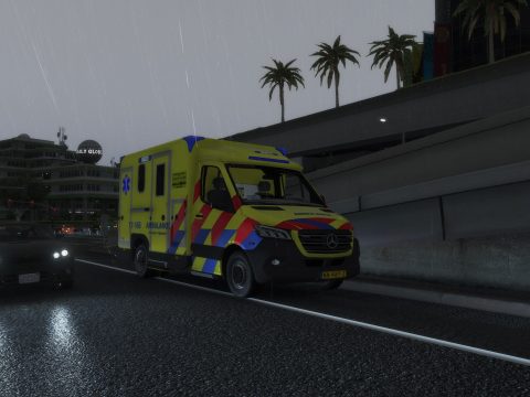 Mercedes Benz Sprinter 2019 Ambulance Rotterdam Rijnmond C. Miesen [BETA-0.2]