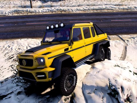 Mercedes Mansory Gronos 6x6 Xtreme [Add-On /Replace] 1.0