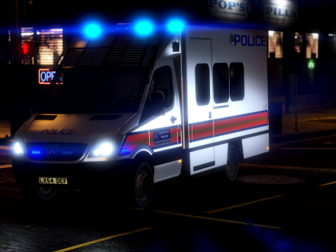 Met Police TSG Van