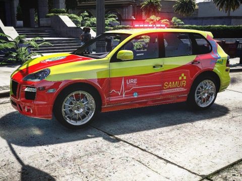 Porsche Cayenne SAMUR Madrid [ELS | Add-On | Replace] 2.0
