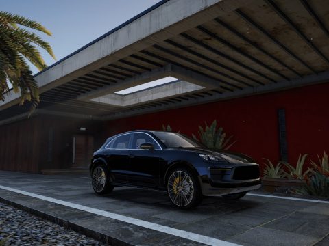 Porsche Macan Turbo 2019 [Add-On / Replace]