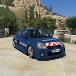 Renault clio V6 French gendarmerie [noELS/ELS] [Template] 1.0