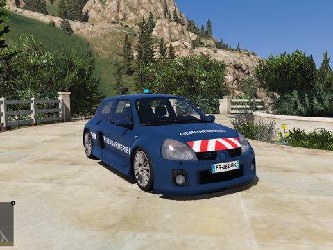 Renault clio V6 French gendarmerie [noELS/ELS] [Template] 1.0